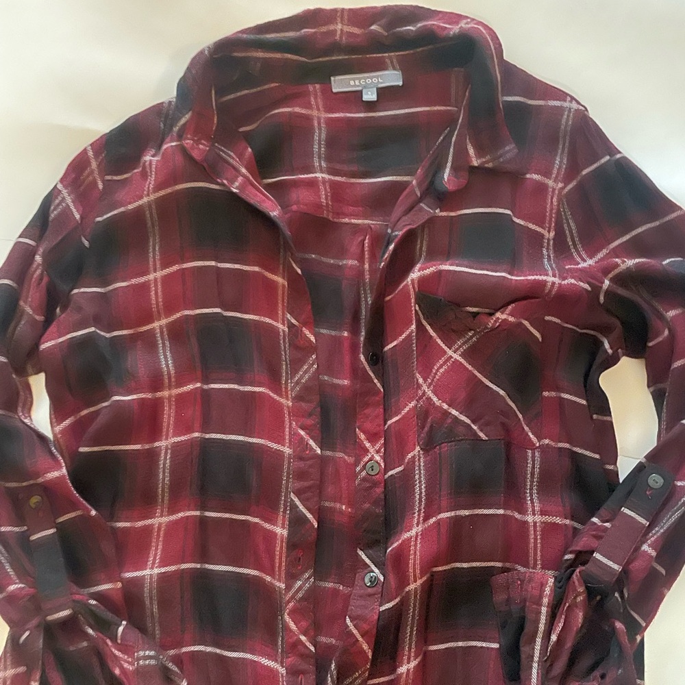 plaid shirt ❤️‍🔥